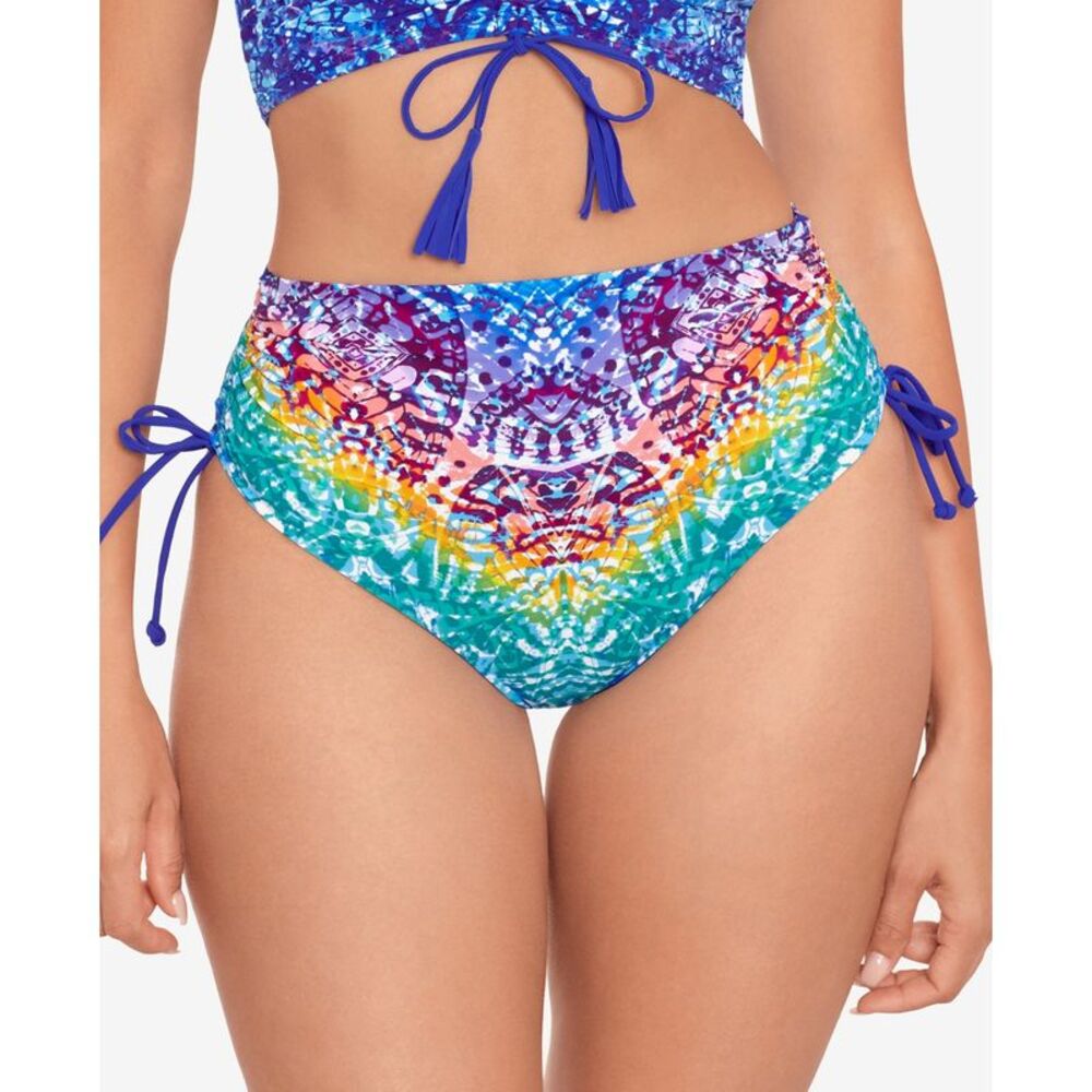 Skinny Dippers Alice Transformer Bikini Bottoms In Rainbow S